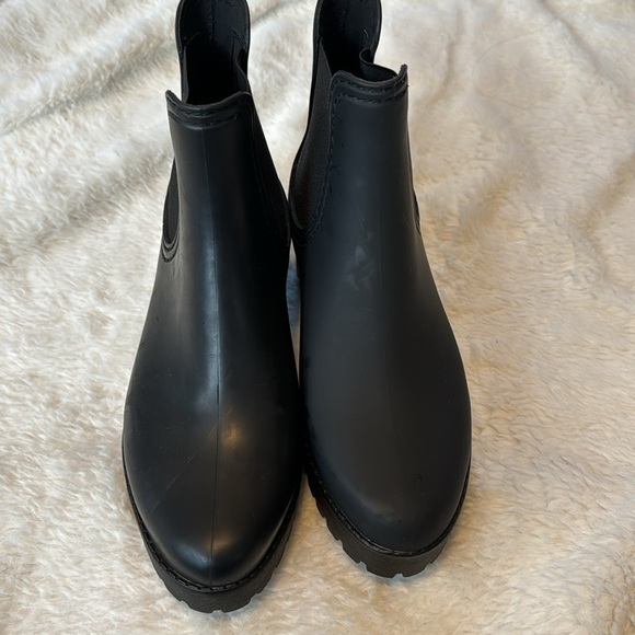 Jeffrey Campbell Cloudy Waterproof Chelsea Rain Boot - Size 6 - Picture 9 of 15